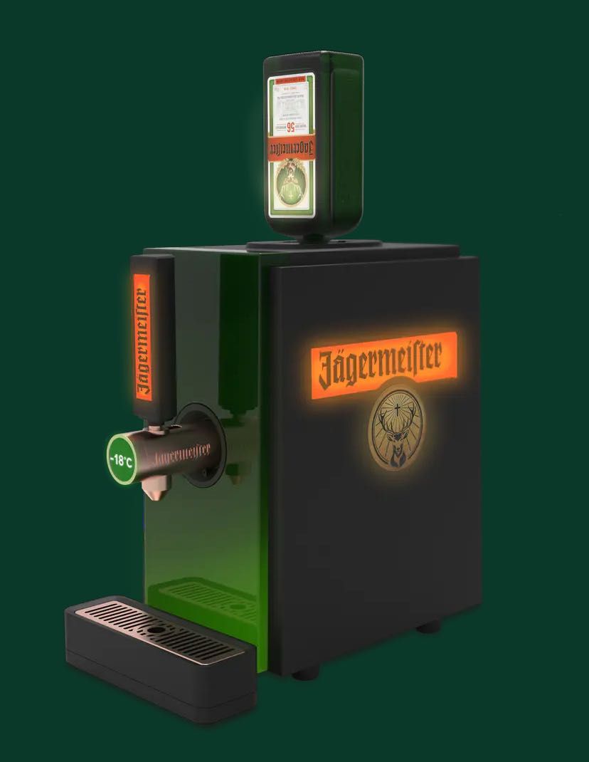 Кран Машина за Бутилка Jägermeister, оригинална, отлично състояние