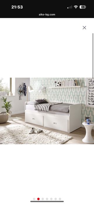 Разгъваемо легло с матрак Aiko