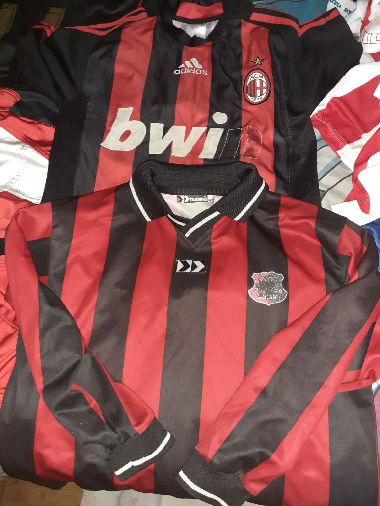 Tricou fotbal,colectie,AC Milan,sh/12 ani/M