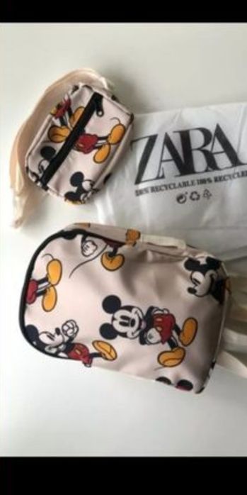 Rucsac cu centura-pormoneu și MICKEY , DISNEY, (Zara) nou, 30x25