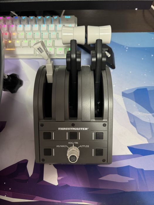 Thrustmaster Boeing Yoke + Throttle