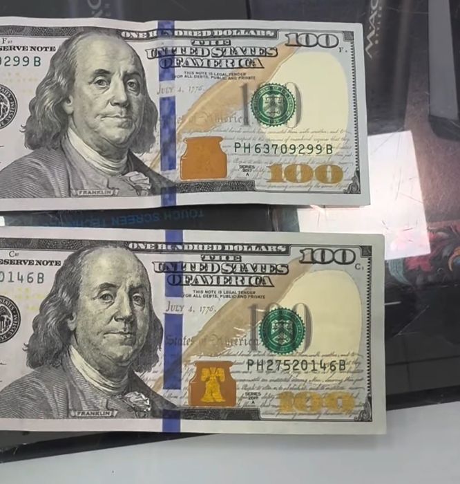 Проверка Валюты Купюр Доллар Валюта Текшириш HITACHI Банкнот Детектори