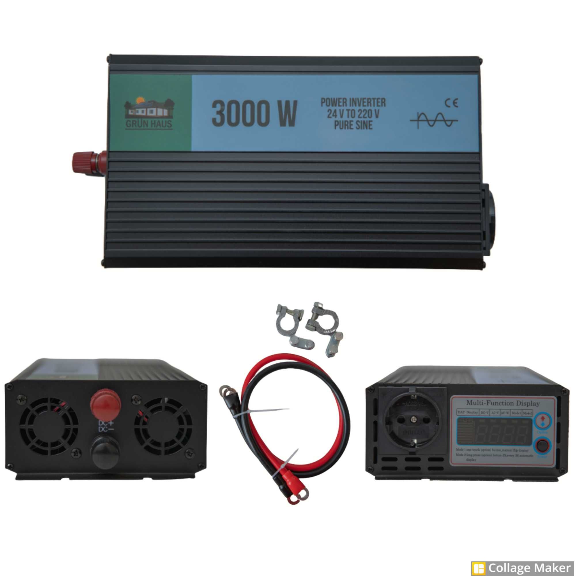 INVERTOR Sinusoidala Pura de la 2500w la 10000w 12V / 24V