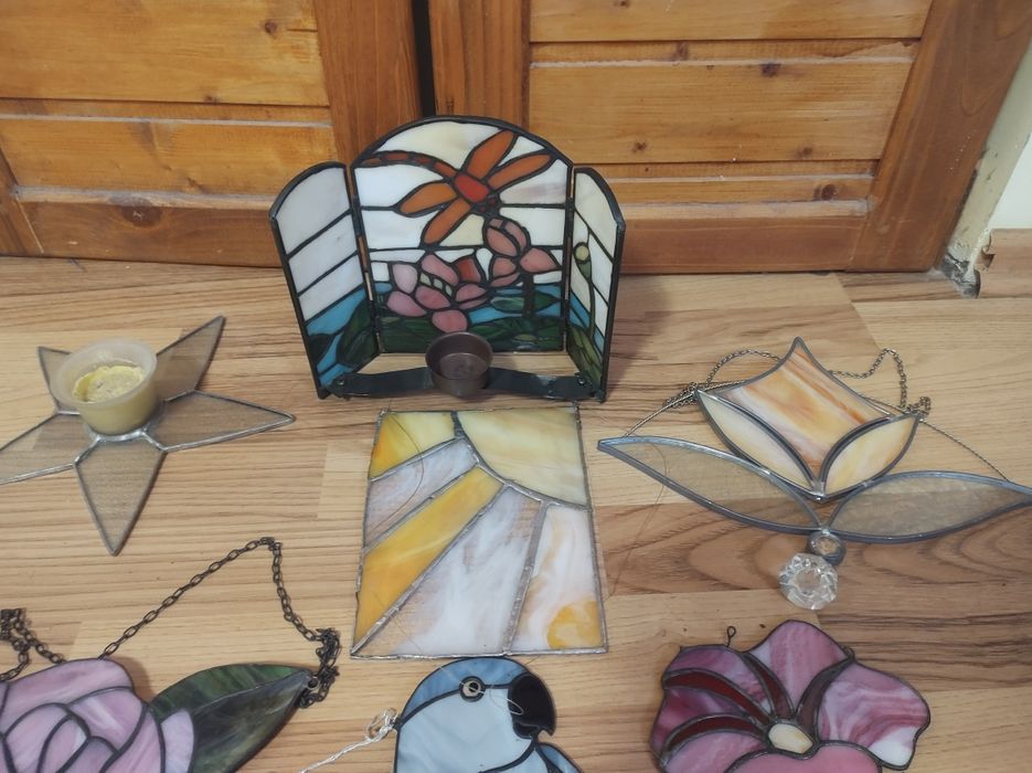 Decoratiuni Tiffany - culori vibrante - Bijuterii in decoratiuni!