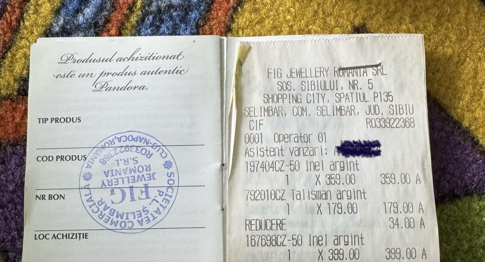 Inel pandora reversibil