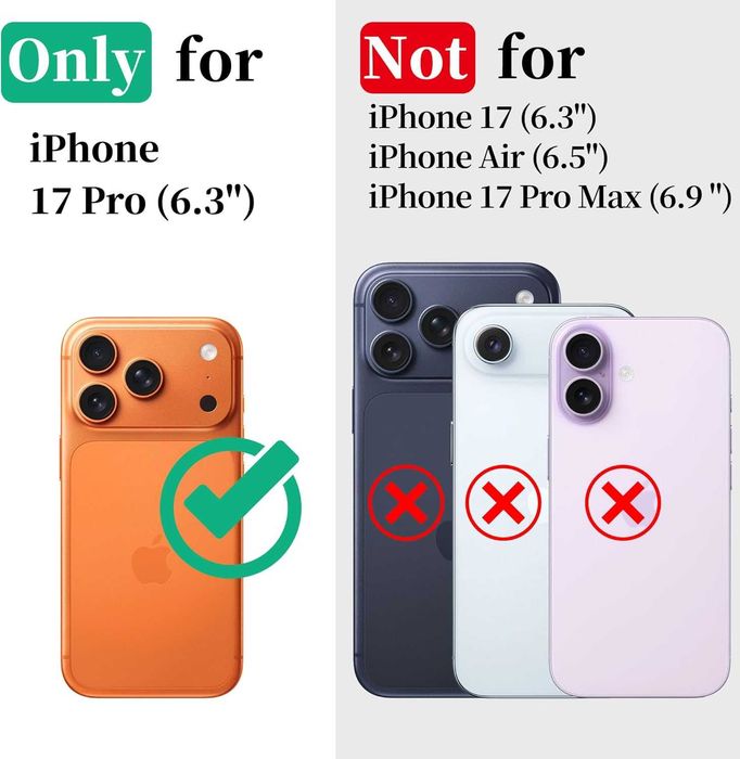 Cozycase ТОП военен защитен водоустойчив калъф IP68 за iPhone 17 Pro