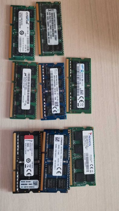 Memorie RAM laptop 16Gb (2x8Gb) DDR3/DDR3L cu garanție.