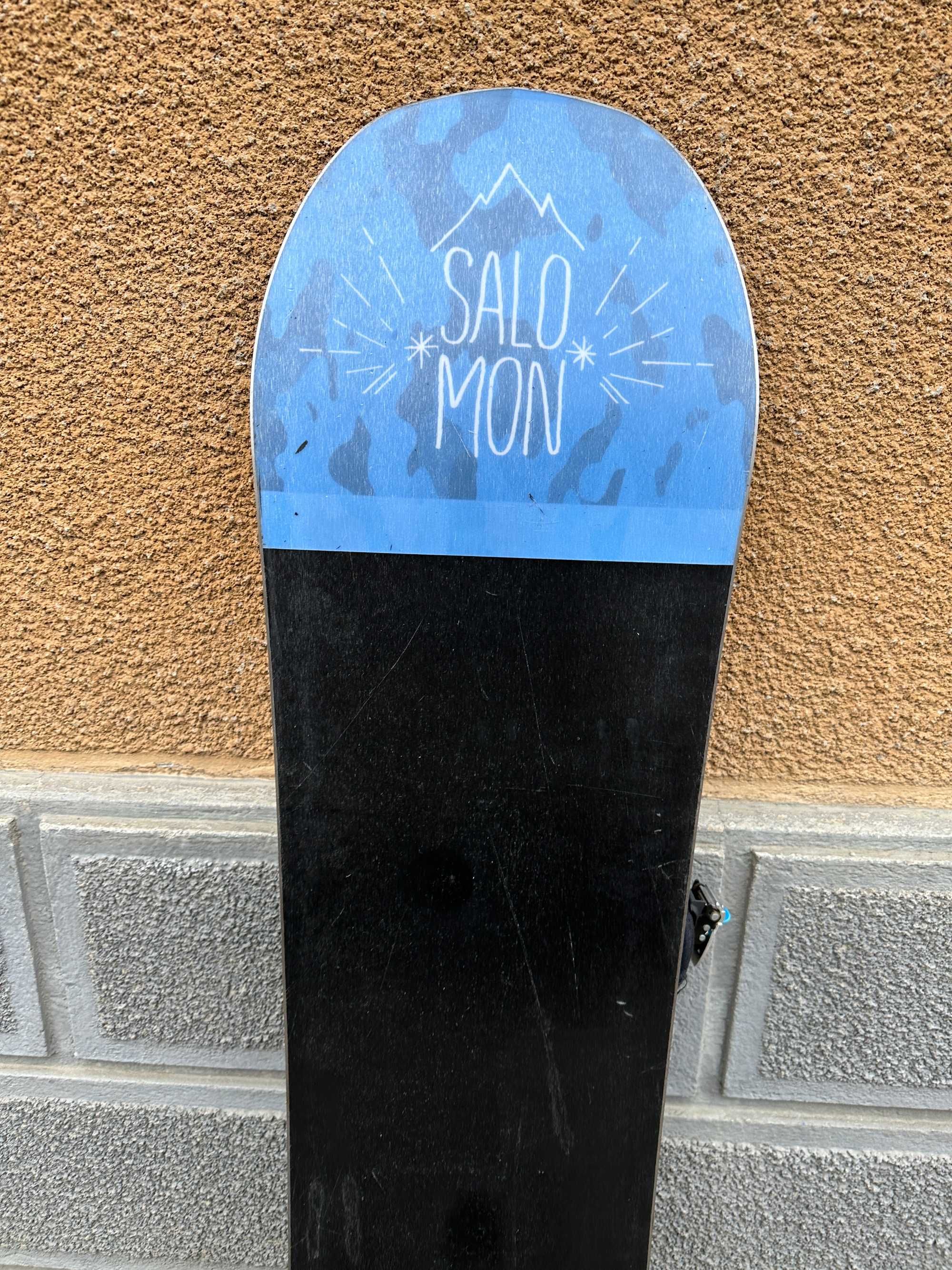 placa snowboard salomon super 8 L151cm