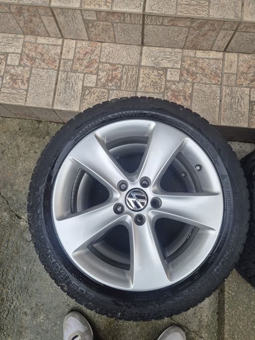 Jante r17 5x112 + anvelope iarna 205 50 R17