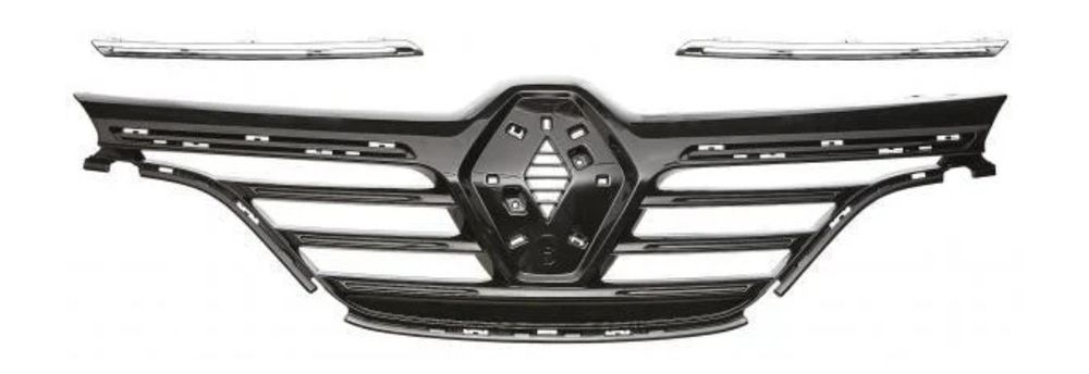 Grila superioara cu 2 ornamente cromate Renault Megane 4 IV 2016 -2020