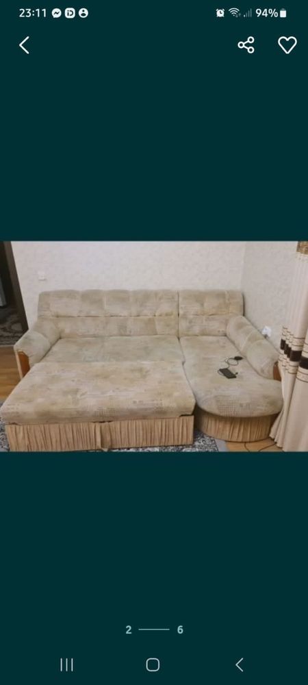 Мягкая мебель раскладной диван