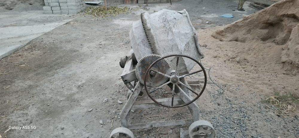 Апарат шлакаблок мешалка