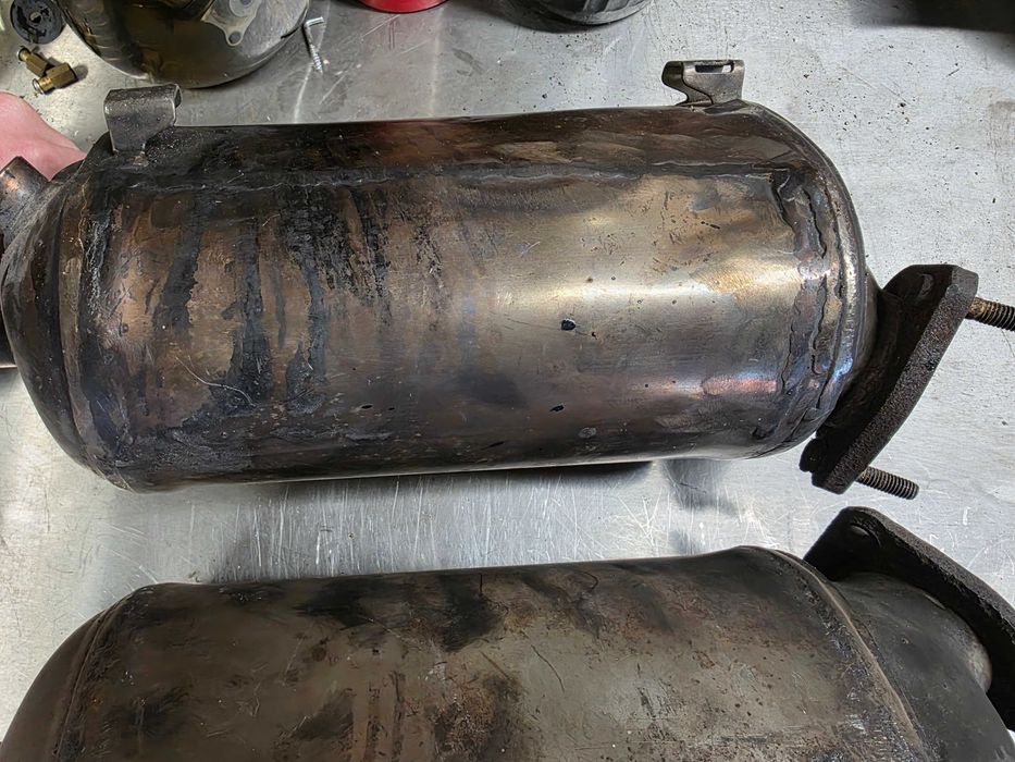 Carcasa goala filtru particule DPF Audi A4 B7 2.0 TDI