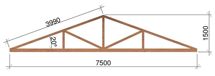 Нужно изготовить металлические фермы