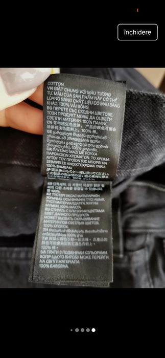 Blugi  H&M 29 noi