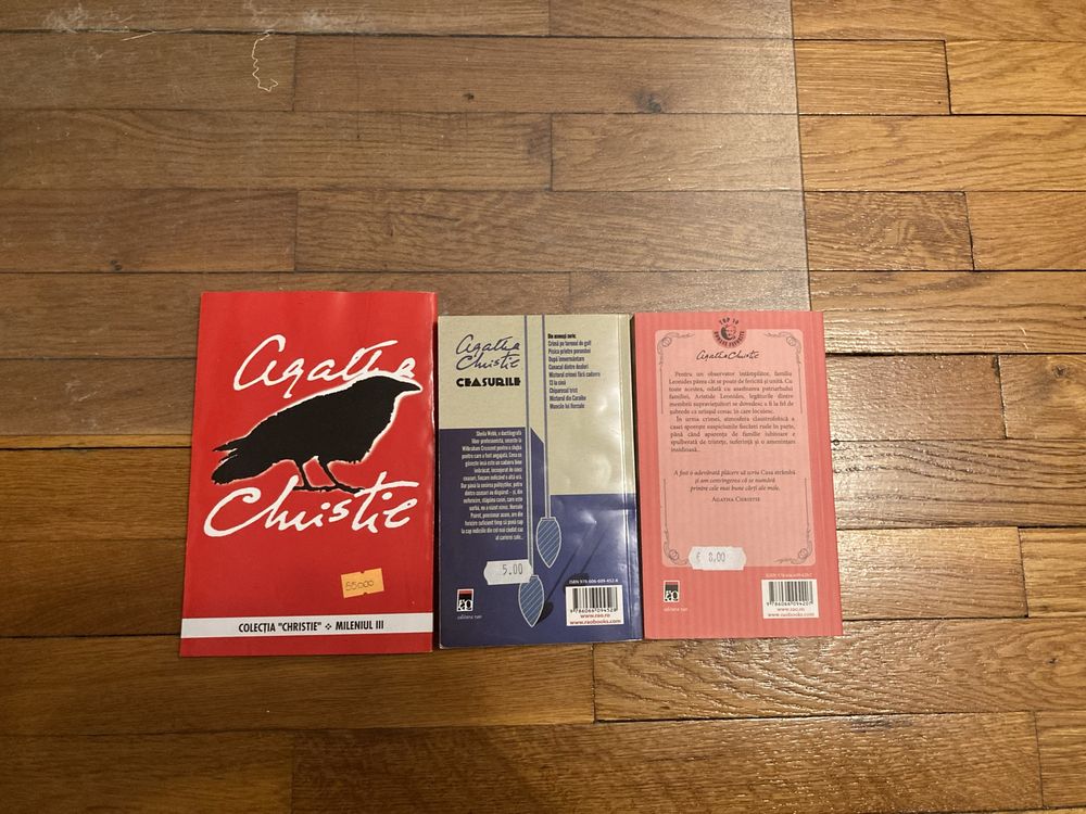 Set 3 romane Agatha Christie