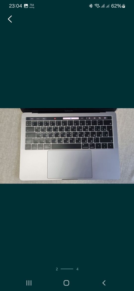 MacBook Pro. Model A2159.