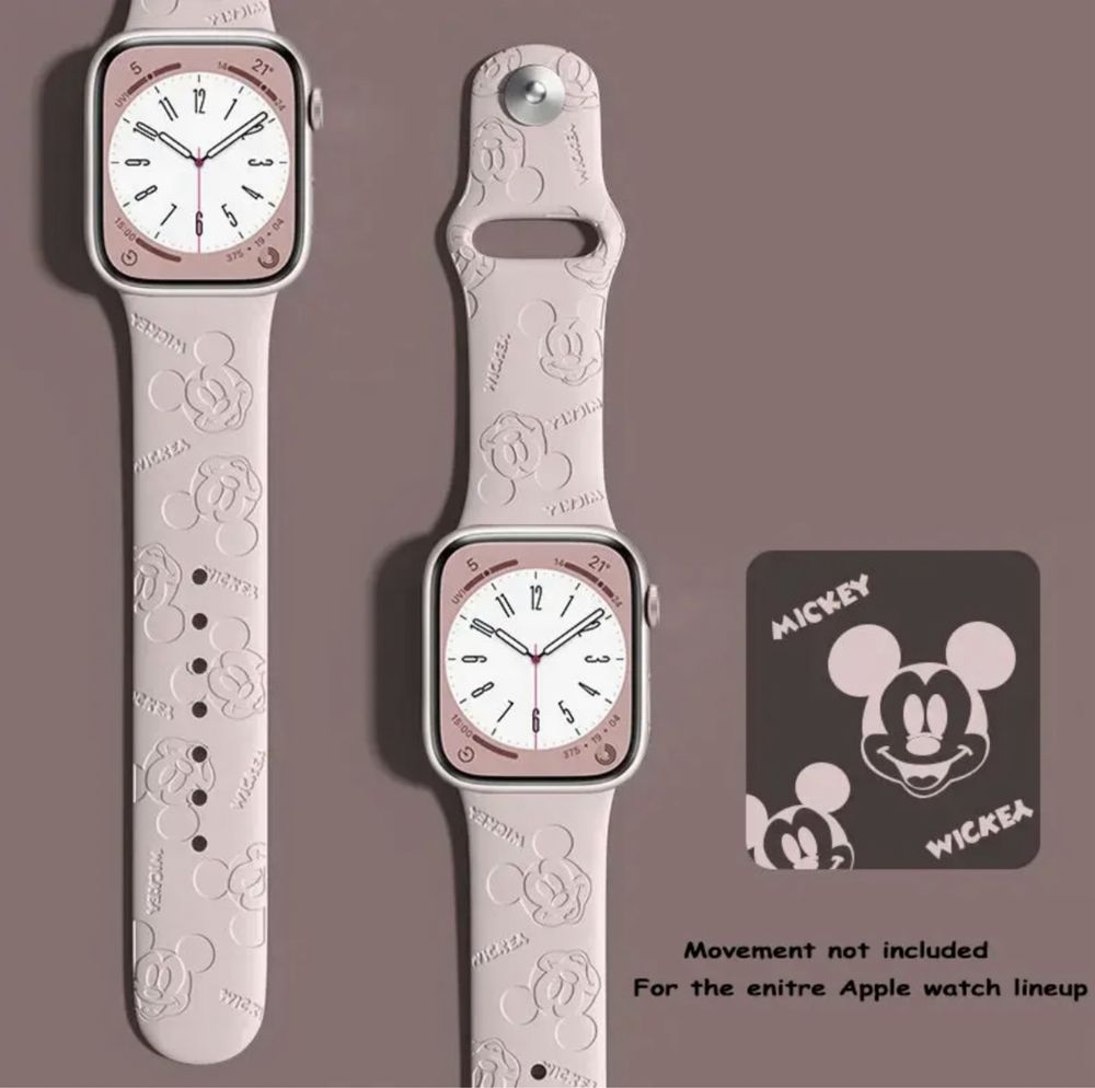 Apple Watch/Mickey Minnie Mouse/.Държач за зарядно