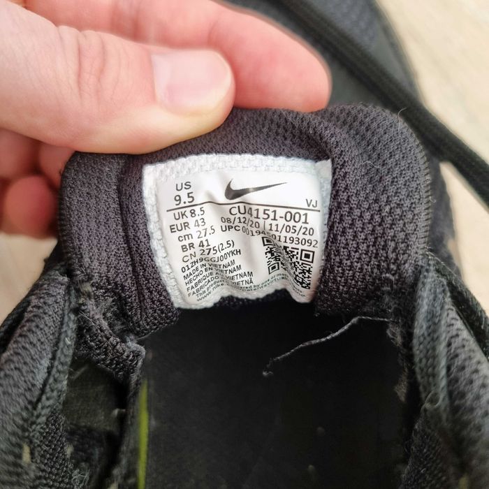 Adidasi Nike Air Max Bolt negri barbati marime 43 27.5 cm