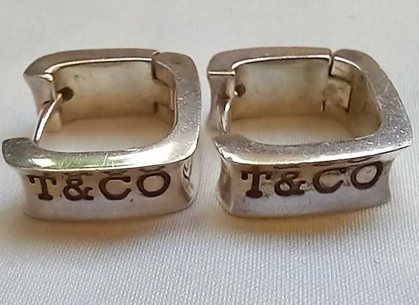 Сребърни обеци Tiffany&Co