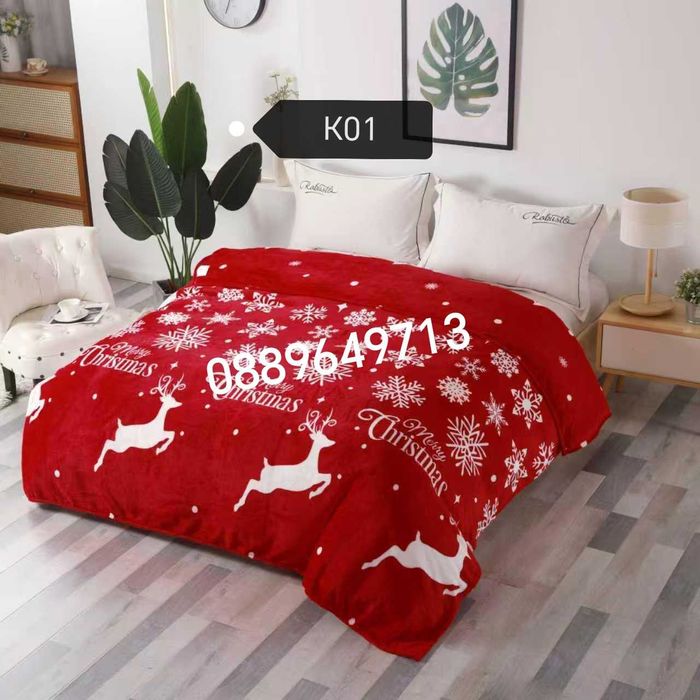 Коледни поларени одеяла
