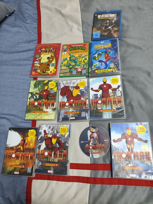 Vând dvd uri cu desene/seriale animate