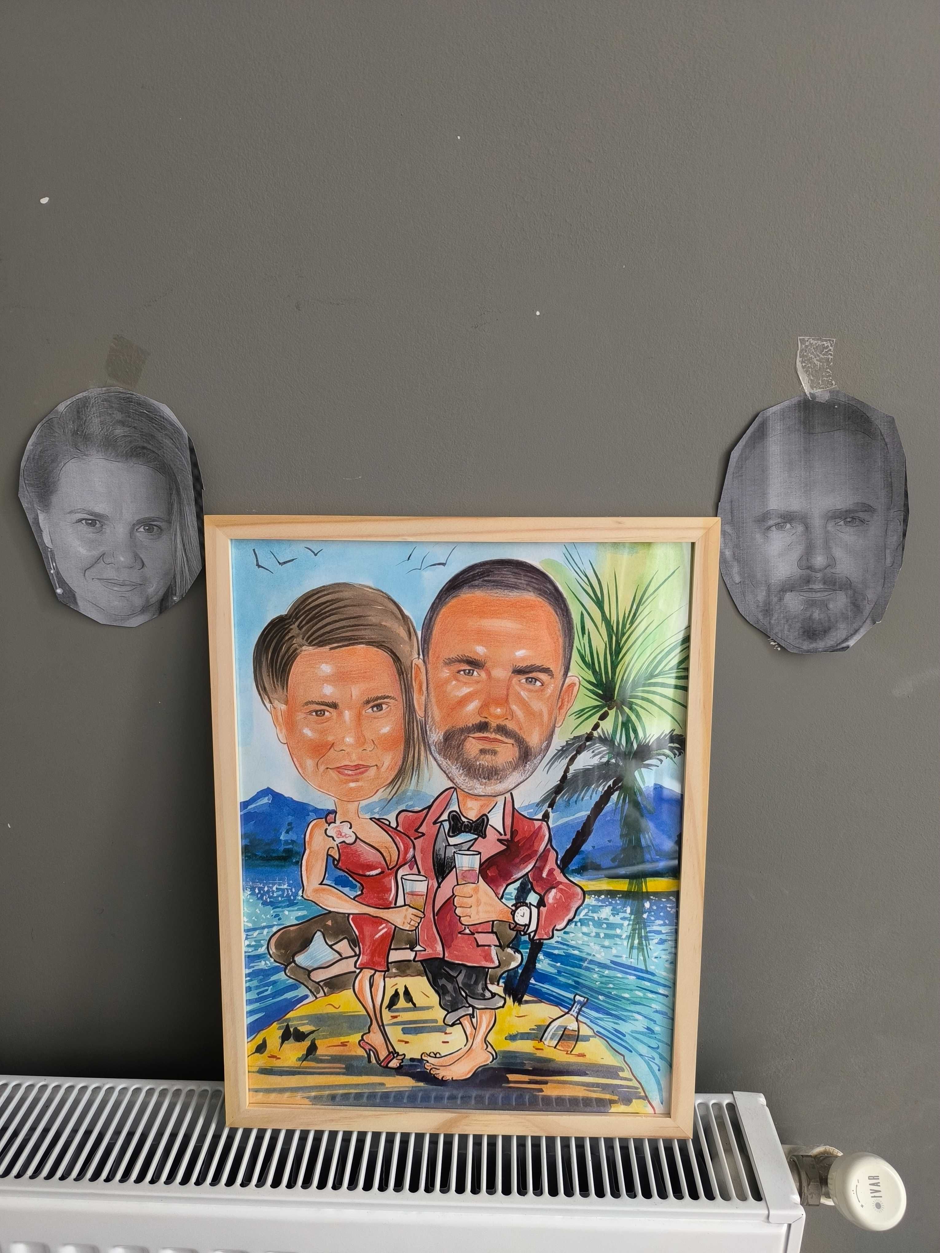 Caricaturi manuale la comanda