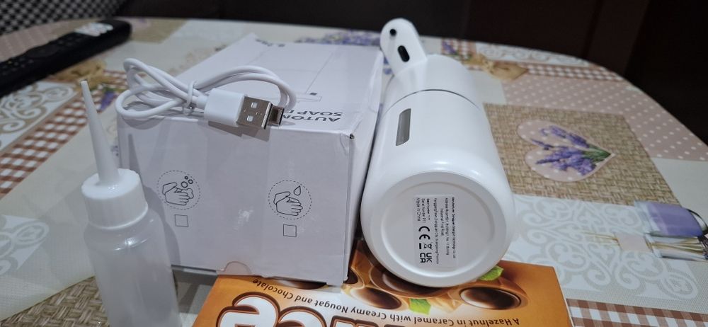 Автоматична помпа за сапун стил пяна.