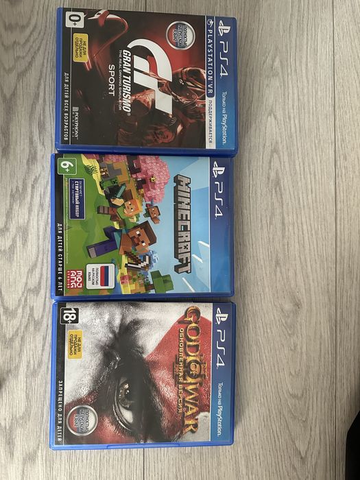 Продам игры для пс 4 диски состояние идеалное