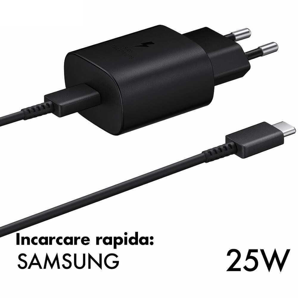 Adaptor priza SAMSUNG 25W 45W 65W Galaxy S24 Ultra S23 Z Fold5 Flip5