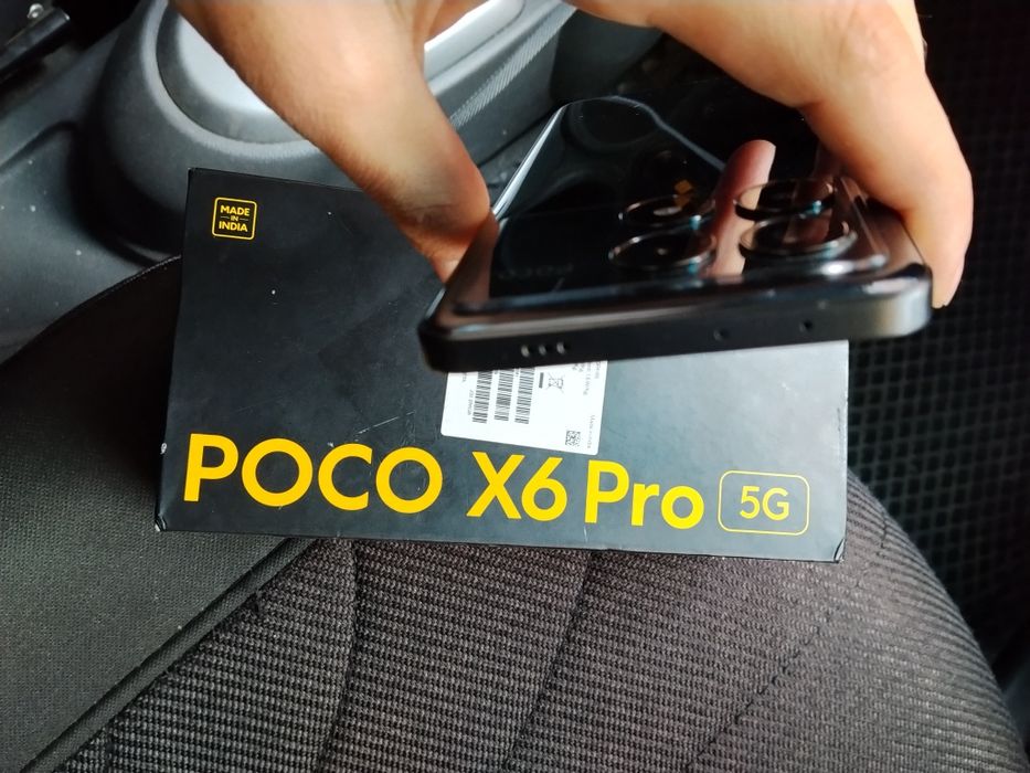 Poco X6pro idyalniy qora rangli