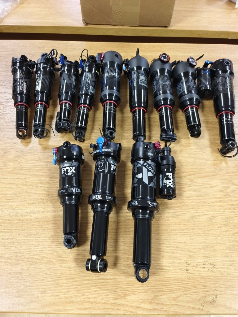 ШОКОВЕ Rockshox Superdeluxe,Sidluxe ULTIMATE Deluxe SELECT+,FOX