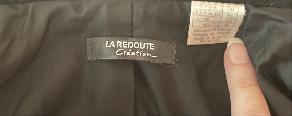 Асиметрично Вълнено Палто La Redoute Creation