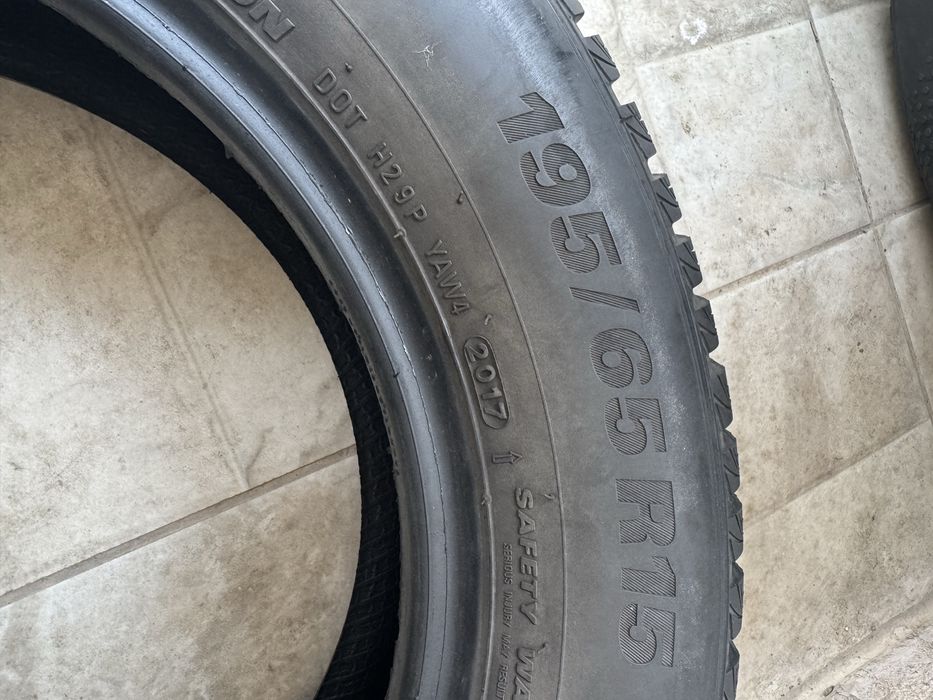 4бр 195/65/15 Kumho WinterCraft WP51