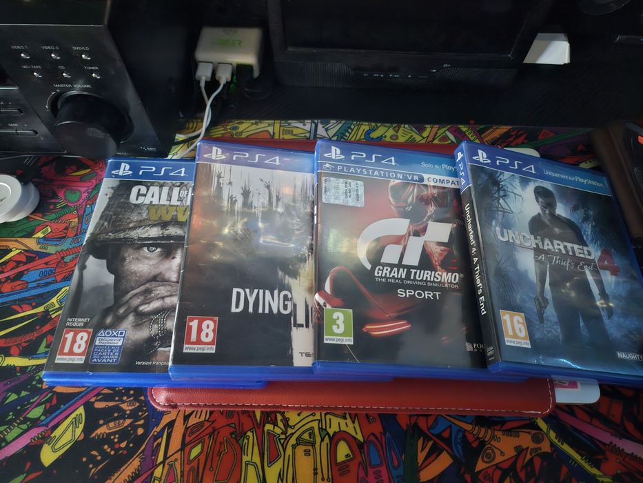 JOCURI PS4 -PS5 4 jocuri cele din poze