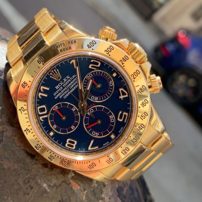 rolex daytona cosmograph blue dial