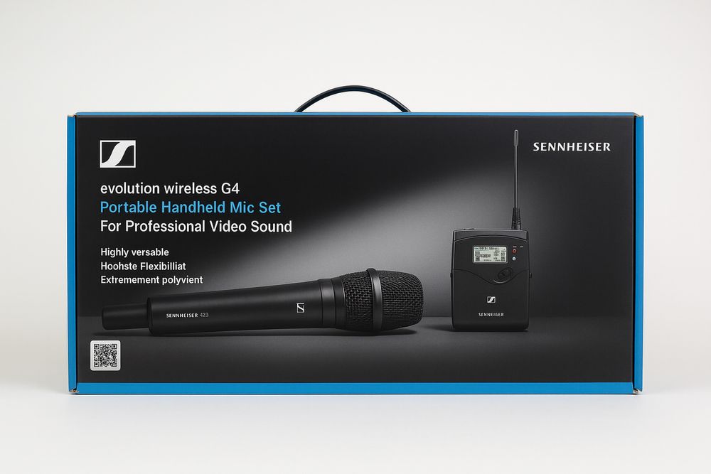 Sennheiser Evolution Wireless G4 Portable Handheld Mic Set