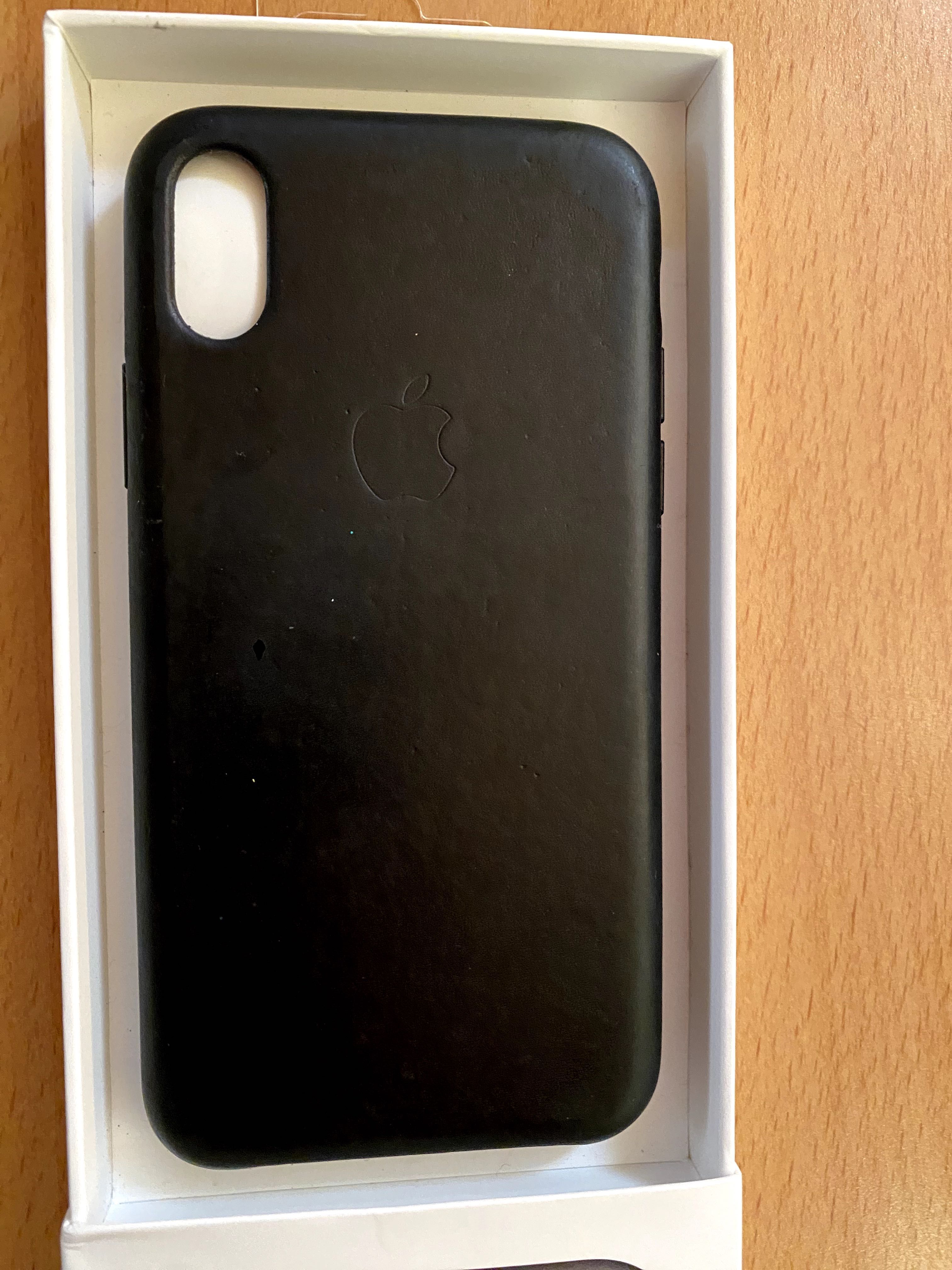 Оригинален калъф за I phone X leathеr case