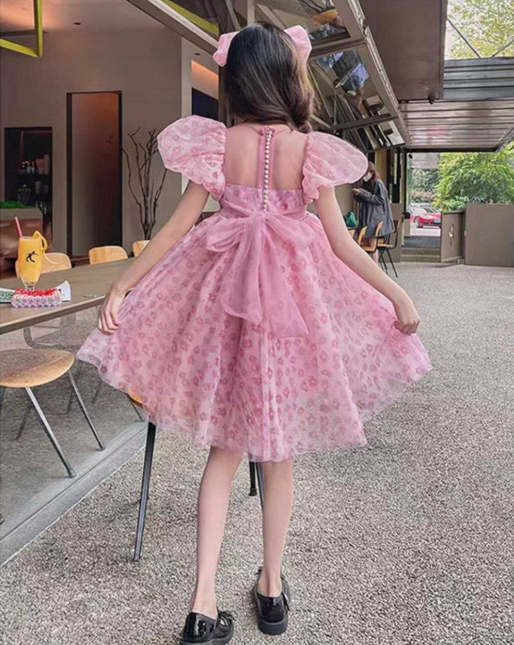 Милое платье принцессы с ободком