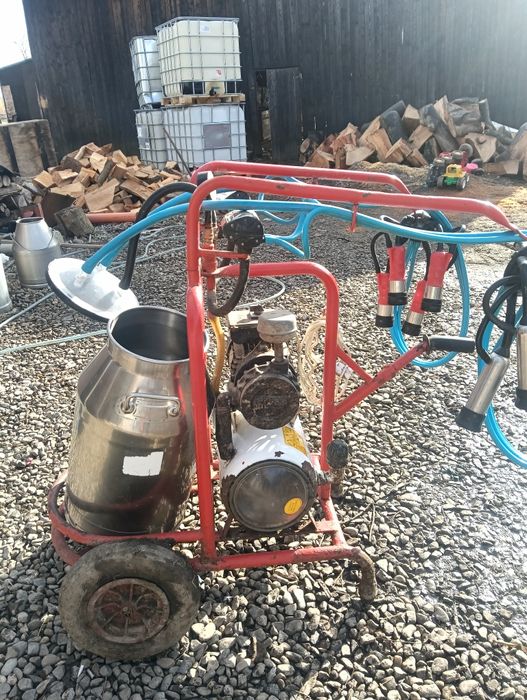 Vand sau schimb cu oi aparat de muls vaci Milker cu 2 posturi