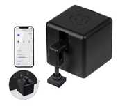 Buton MOES Fingerbot Plus, smart, compatibil Tuya/Alexa/Google, negru