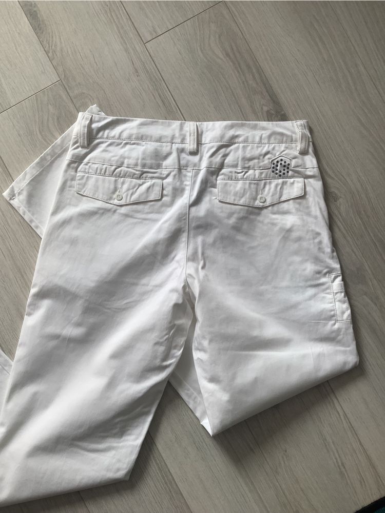 Pantaloni Puma albi