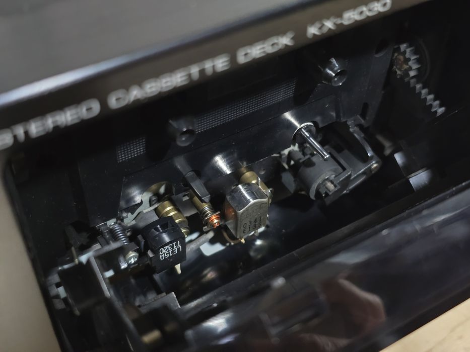 Deck KENWOOD kx-5030, 3 motoare, kx-2520, autoreverse hi-fi audio