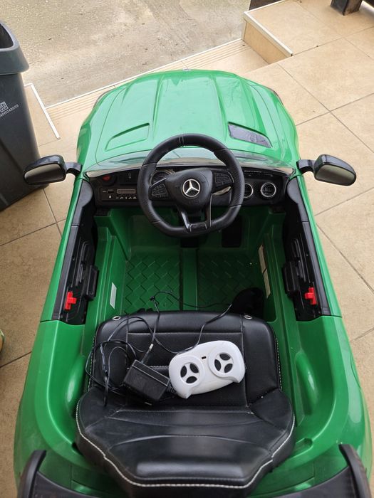 Masinuta electrica copii Mercedes Benz GTR AMG Coupe verde 6V