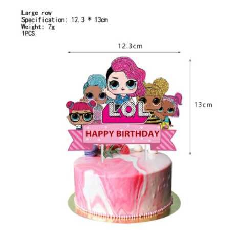 Decoratiuni topper tort_papusi LOL_banner HB_agatatori