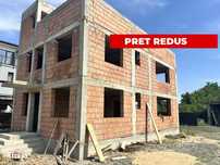 Casa individuala semifinisata 132mp utili plus 60mp terasa si 300 mp t