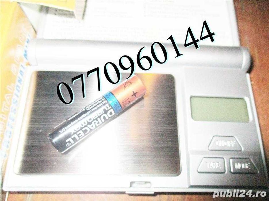 Cantar bijuterii Digi Pro negru 0.1g - 500g afisaj LCD iluminat Auto
