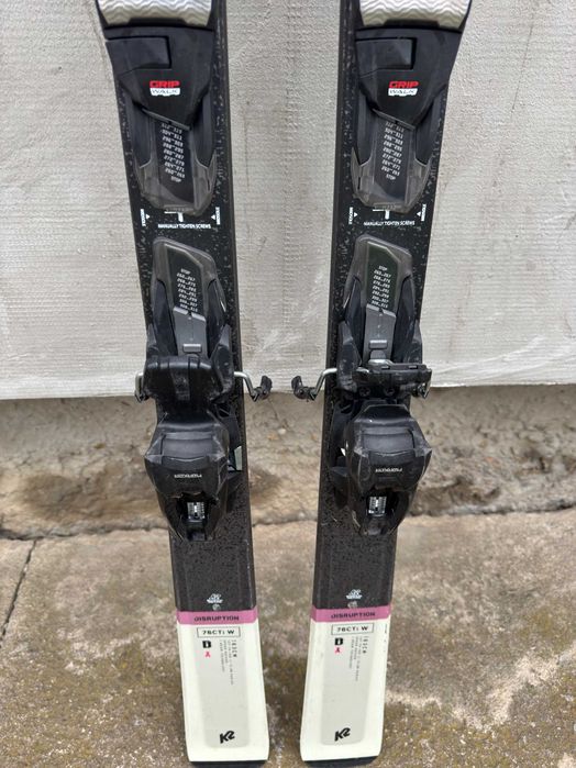 Ski schi all-mountain K2 Disruption 76Cti W 163cm +Marker ERP 10