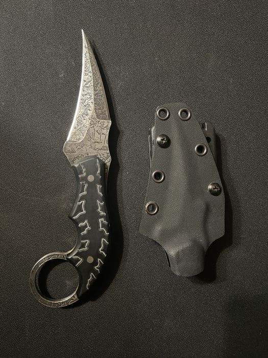 Нож Карамбит | Ръчна изработка | Tutov Knives