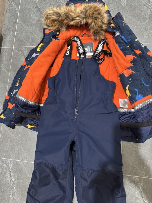 зимняя куртка с комбинезоном от GUSTI